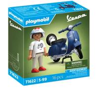 PLAYMOBIL 71622 - 1969 Vespa 150 Sprint Veloce, Blu - 1 pz.