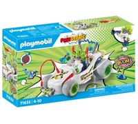 Playmobil funstars 71633 racing professor giocattolo - ideale per bambini dai 4 anni