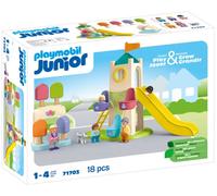 Playmobil Playmobil Junior 71703 Parco Giochi Con Scivolo Gigante Include Cinque