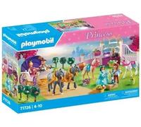 Playmobil 71726 - Carrozza Reale con Principesse e Scuola di Equitazione - 239 pezzi - Universo Princess - Da 4 Anni