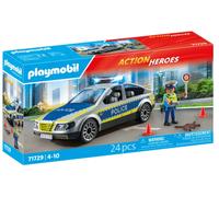 Auto della polizia Playmobil con luci e suoni