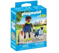 PLAYMOBIL 71740 - my Life - Border Collie con Personaggio - 1 pz.