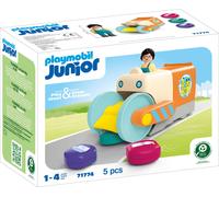 Playmobil Junior: Garbage Collection Vehicle Construction Game Multicolor Bambini