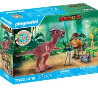 PLAYMOBIL | Dinos | Osservazione dello Stygimoloch | Set di gioco con dinosauri | Giocattolo avventuroso per bambini dai 4 anni in su | 71822