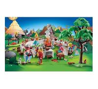PLAYMOBIL | Asterix | Il banchetto del villaggio | Set di gioco Asterix | Asterix e Obelix | Giocattolo avventuroso per bambini dai 5 anni in su | 71827