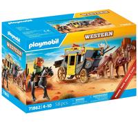 PLAYMOBIL 71862 - Western - Diligenza e Bandito del Far West - 1 pz.