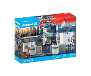 Playmobil 71873 Centro di comando della polizia, agenti di polizia, Azione città, 253 pezzi, Da 4 anni - Nouvo