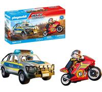 PLAYMOBIL 71875 INSEGUIMENTO CON PICK UP DELLA POLIZIA