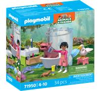 PLAYMOBIL 71950 - Animals & Friends - Il Bagno dei Nostri Amici Animali - 1 pz.