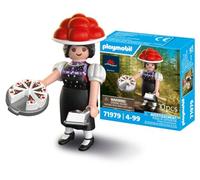 PLAYMOBIL 71979: Foresta Nera Marie in costume tradizionale, con cappello di Bollenhut e torta di ciliegia della Foresta Nera