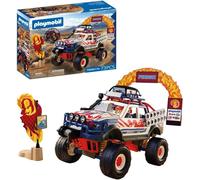 PLAYMOBIL | Cars | Offroad Truck | Veicolo fuoristrada con verricello e piastre di ponte | macchinina giocattolo per bambini dai 4 anni in su | 72061