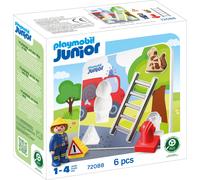 PLAYMOBIL 72088 - JUNIOR - Puzzle dei Vigili del Fuoco - 1 pz.