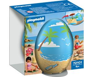 PLAYMOBIL 72101 - Uovo Gioco: Vacanze al Mare - 1 pz.