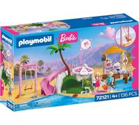 Playmobil X Barbie Beach Coffee Construction Game 136 Pieces Rosa Bambini