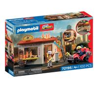 PLAYMOBIL | 72195 City Action | Quad dei pompieri con chiosco burger | Quad comp