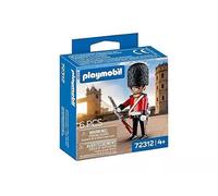 PLAYMOBIL 72312 - Statuetta della Guardia Reale, con uniforme, cappello e supporto, per bambini dai 6 anni in su