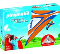 PLAYMOBIL 9205 - Deltaplano con Pilota, Arancione NUOVO SIGILLATO