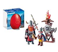 PLAYMOBIL 9209 - Vichingo Padre e Figlio, Multicolore