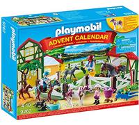 PLAYMOBIL 9262 - Calendario dell'avvento Maneggio, dai 4 Anni