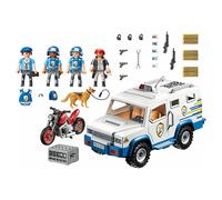 Playmobil 9371 City Action Furgone Corazzato Set Di Costruzione Da 66 Pezzi