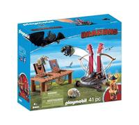 PLAYMOBIL - 9461 - Gueulfor con pecora che lancia la balista - Nouvo