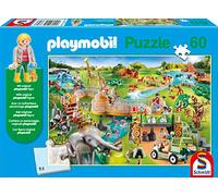 Puzzle SCHMIDT Zoo PLAYMOBIL 60 pezzi con figura