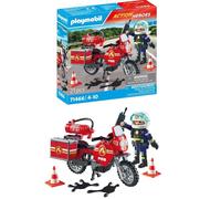 Playmobil Action Heroes 71466 Moto dei Pompieri
