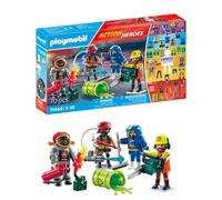 PLAYMOBIL Action Heroes 71468 My Figures Pompieri con Figure Personalizzate e