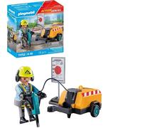 Playmobil Action Heroes 71752 Lavoratore con Martello Pneumatico