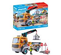 PLAYMOBIL Action Heroes Bouwtruck met kraan Speelgoed voor kinderen Bouw