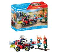 PLAYMOBIL Action Heroes Quad dei pompieri Autopompa Giocattoli per bambini dai 4