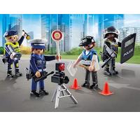Playmobil Action Heroes Set 71730 Quattro Agenti di Polizia Figure NUOVO SENZ...