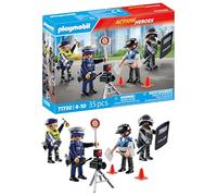 PLAYMOBIL | Action Heroes | Set personaggi della polizia | Personaggi giocattolo, Giocattoli per bambini dai 4 anni in su | 71730