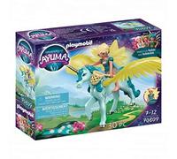 PLAYMOBIL Adventures of Ayuma 70809 Crystal Fairy con Unicorno, Giocattoli per Bambini dai 7 Anni