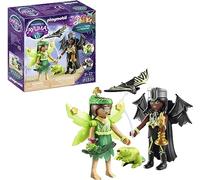 PLAYMOBIL Adventures of Ayuma 71350 Forest Fairy & Bat Fairy con i Compagni Animali