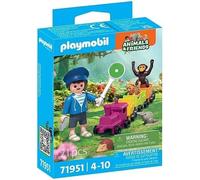 Playmobil Animali E Amici Locomotiva Zoo Con Conducente 71951
