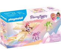 Playmobil Arcobaleno Castello Pegasus Volante Scuola Fantasy Pretend Gioco 71363