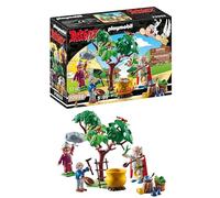 PLAYMOBIL Asterix 70933 Panoramix con calderone della Pozione Magica, Giocattoli per Bambini dai 5 Anni