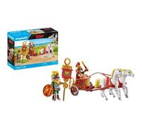 PLAYMOBIL Asterix: carrozza romana con Bruto e cavalli - Nouvo