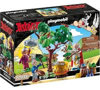 Playset Playmobil Getafix with the cauldron of Magic Potion Astérix 70933 (57 pc