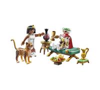 PLAYMOBIL Asterix 71270 Cesare e Cleopatra con leopardo