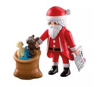 Playmobil Babbo Natale Con Un Gioco Di Costruzione Della Lista Dei Desideri