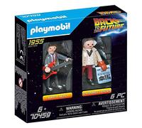 PLAYMOBIL Back to The Future 70459, Marty McFly con Il Dr. Emmett Doc Brown, dai 6 Anni
