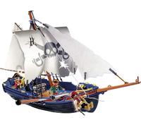 Playmobil Bateau Corsaro Dei Pirati 84 Pezzi Chaloupe Dei Pirati e Figure 5810