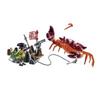 Playmobil Battaglia Con Il Gioco Di Costruzione Del Granchio Gigante