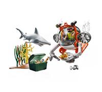 PLAYMOBIL | Promo Pack | Caccia al tesoro con sottomarino | Giocattolo da 4 anni | Regalo per bambini | Avventura sottomarina con figure e accessori | 71860