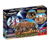 playmobil Back to The Future Playset Calendario dell'Avvento Ritorno al Futuro Parte III per Bambini da 5+ Anni - 70576