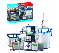 PLAYMOBIL Police Command Center Set da gioco con statuine, centro di comando