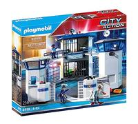 Playmobil City Action 6872 Police Command Center with Prison, For Children Ages 5+