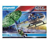 PLAYMOBIL® City Action Elicottero della Polizia e fuggitivo 70569